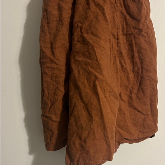 Abercrombie & Fitch Orange/Brown Backless Dress - Picture 3 of 9